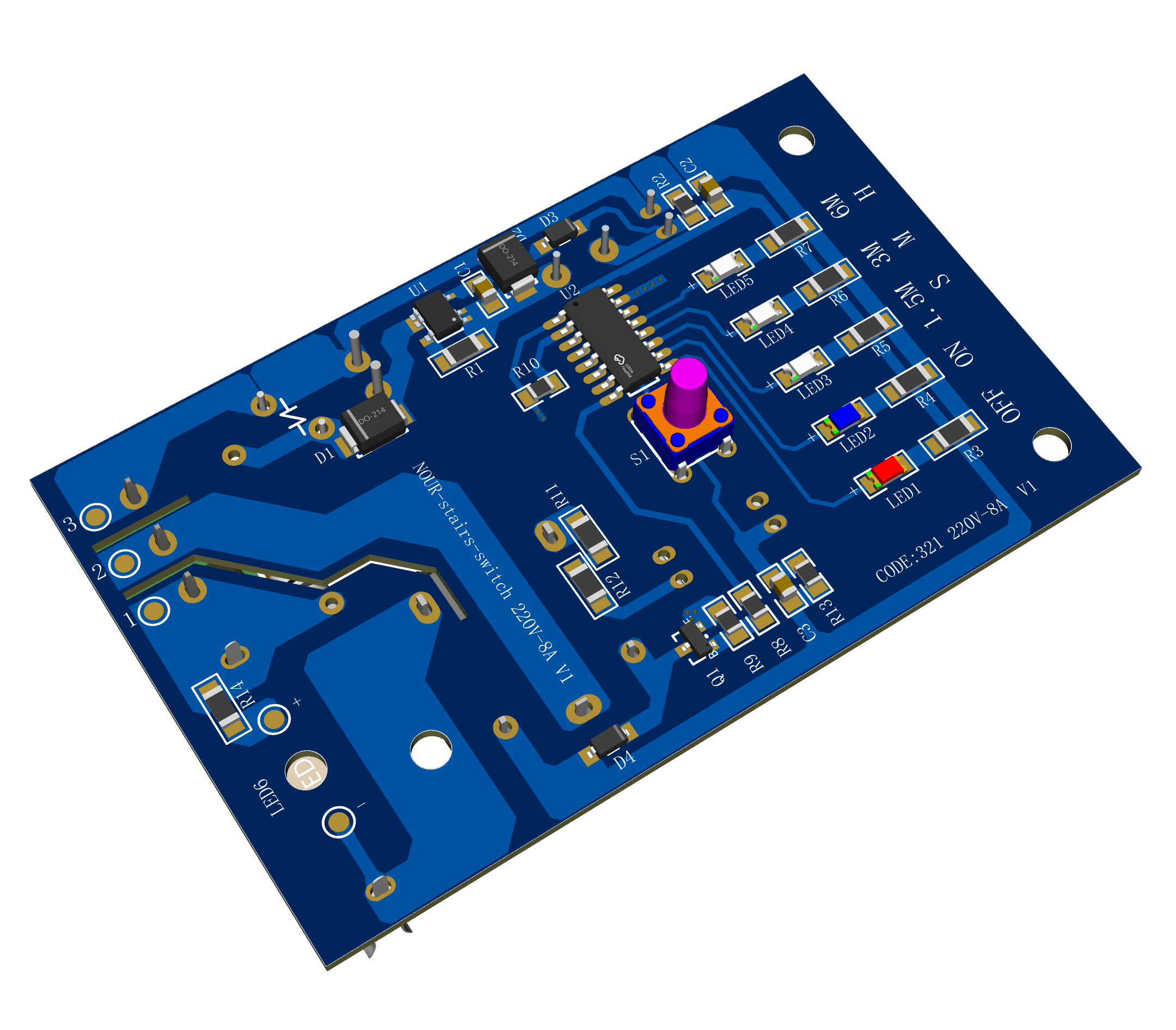 3D_NOUR-stairs-switch 220V-8A V1