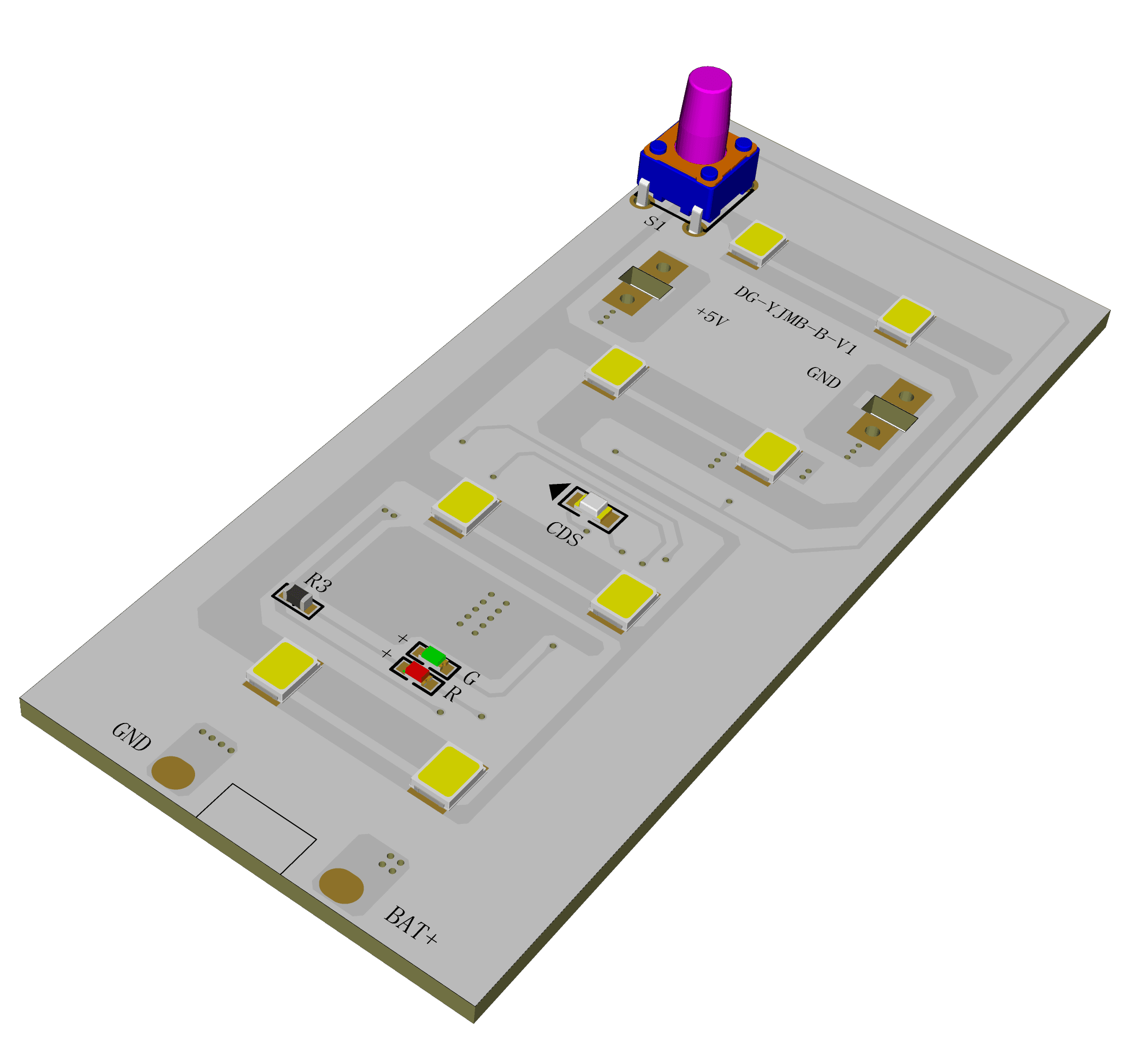 3D_DG-YJMB-A-V1电源板 - Thumbnail 3